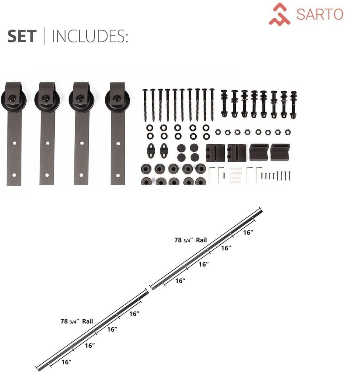 Solara 2555 Double Barn door view 4