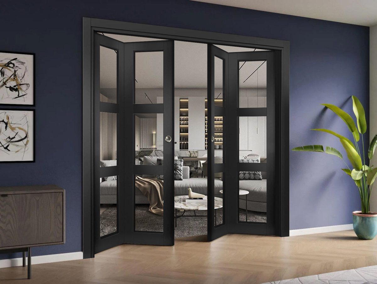 Solara 2555 Double Bi-Fold door view 2