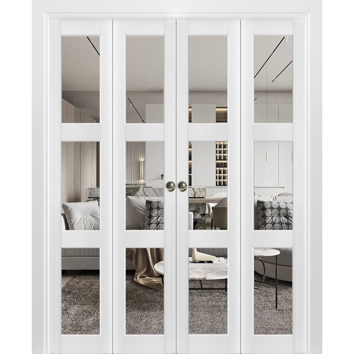 Solara 2555 Double Bi-Fold door view 5