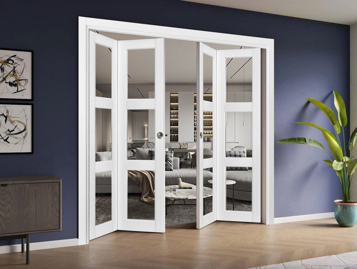 Solara 2555 Double Bi-Fold door view 6