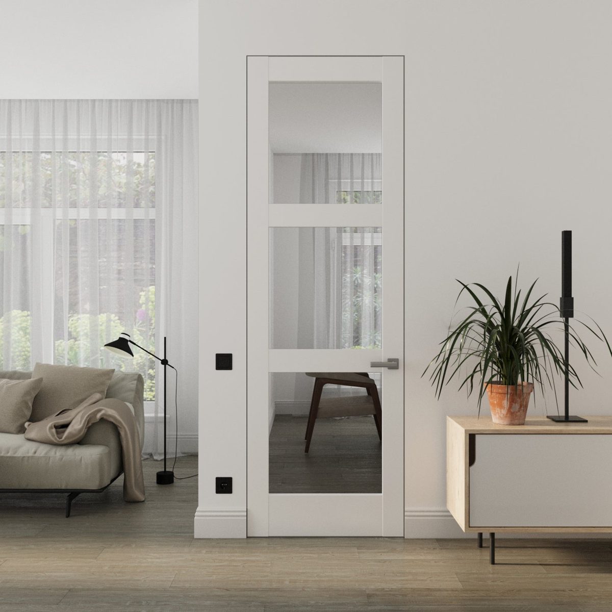 Solara 2555 Frameless door view 6