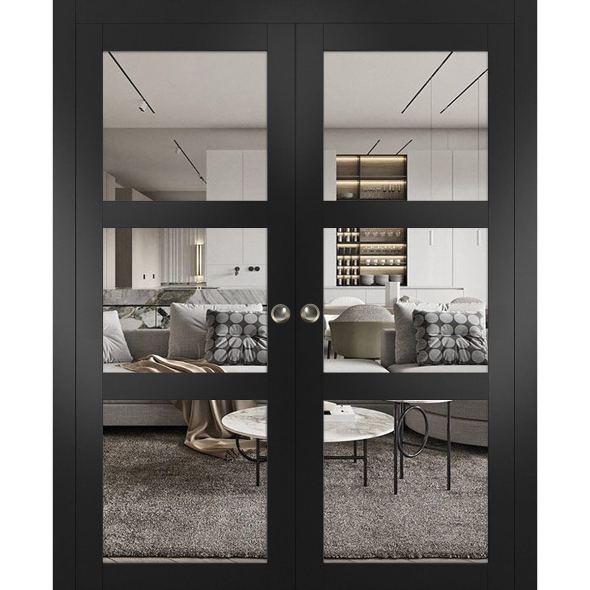Solara 2555 Double Pocket door — Doors Near Me, Los Angeles