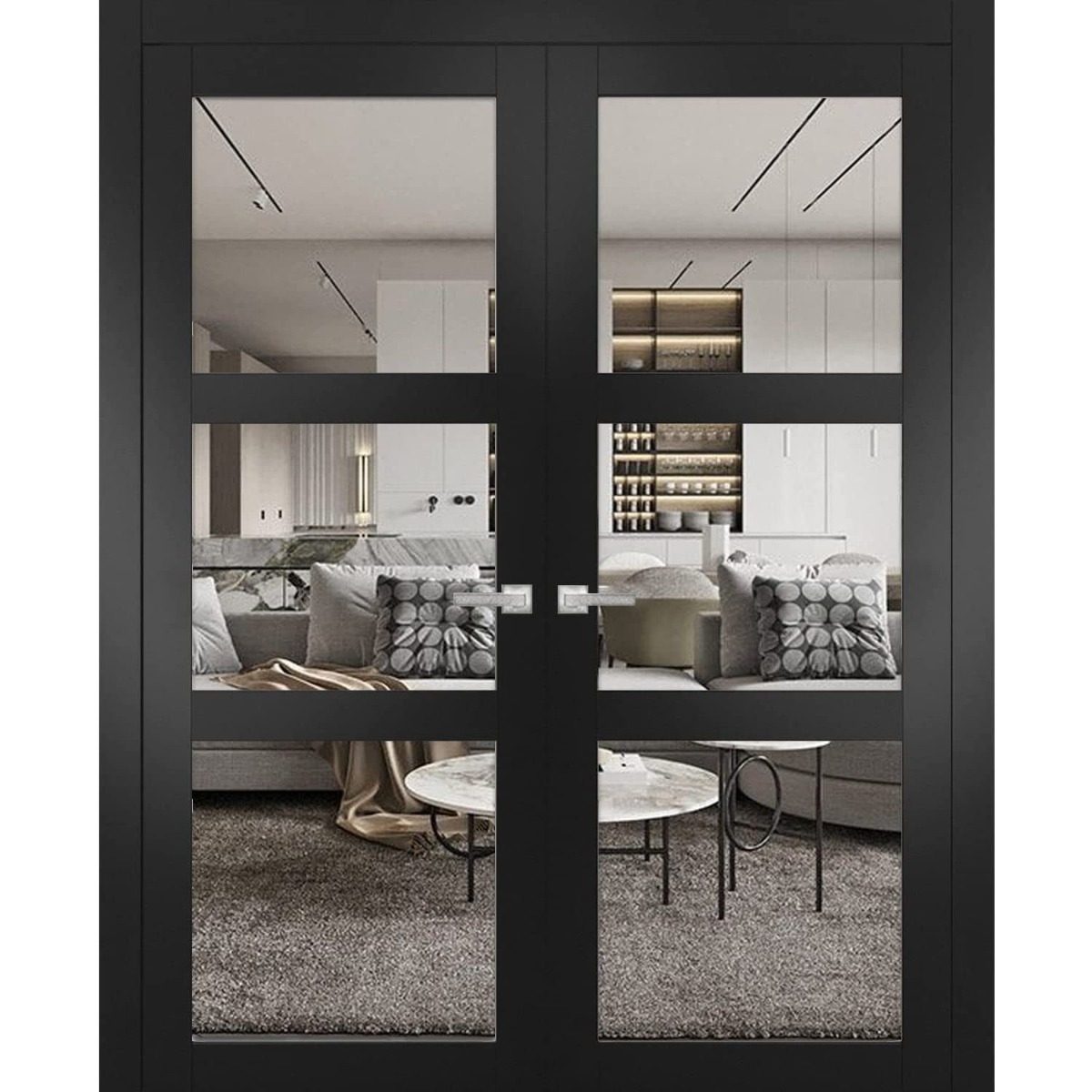 Solara 2555 Double French Swing door — Doors Near Me, Los Angeles