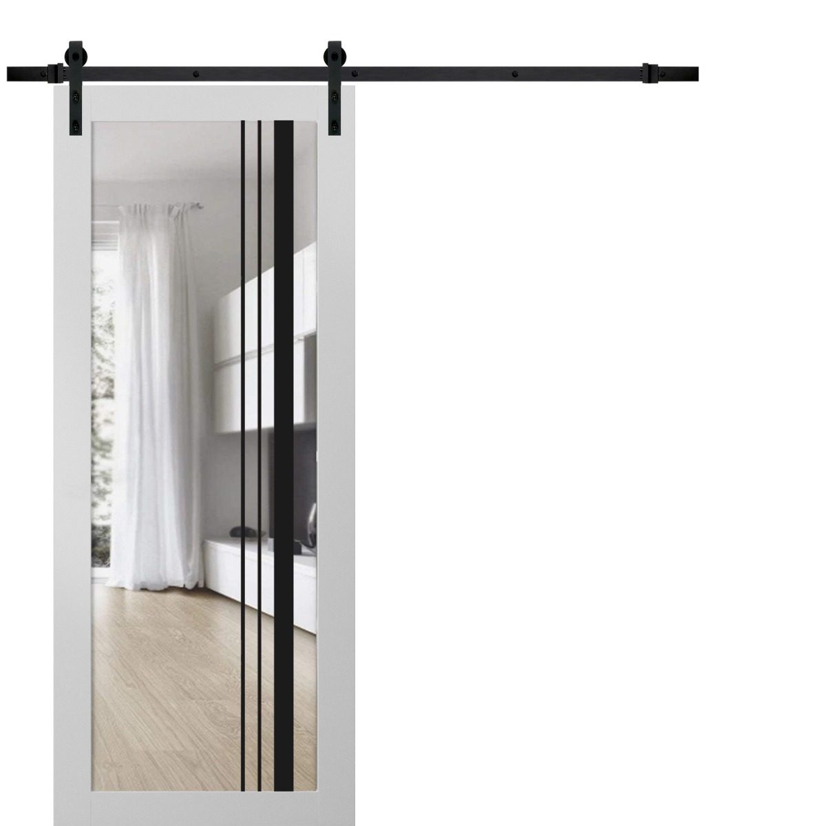 Solara 2566 Barn door — Doors Near Me, Los Angeles