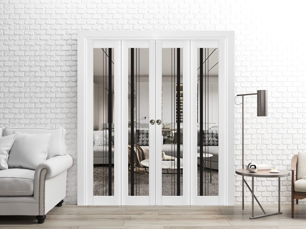 Solara 2566 Double Bi-Fold door view 2