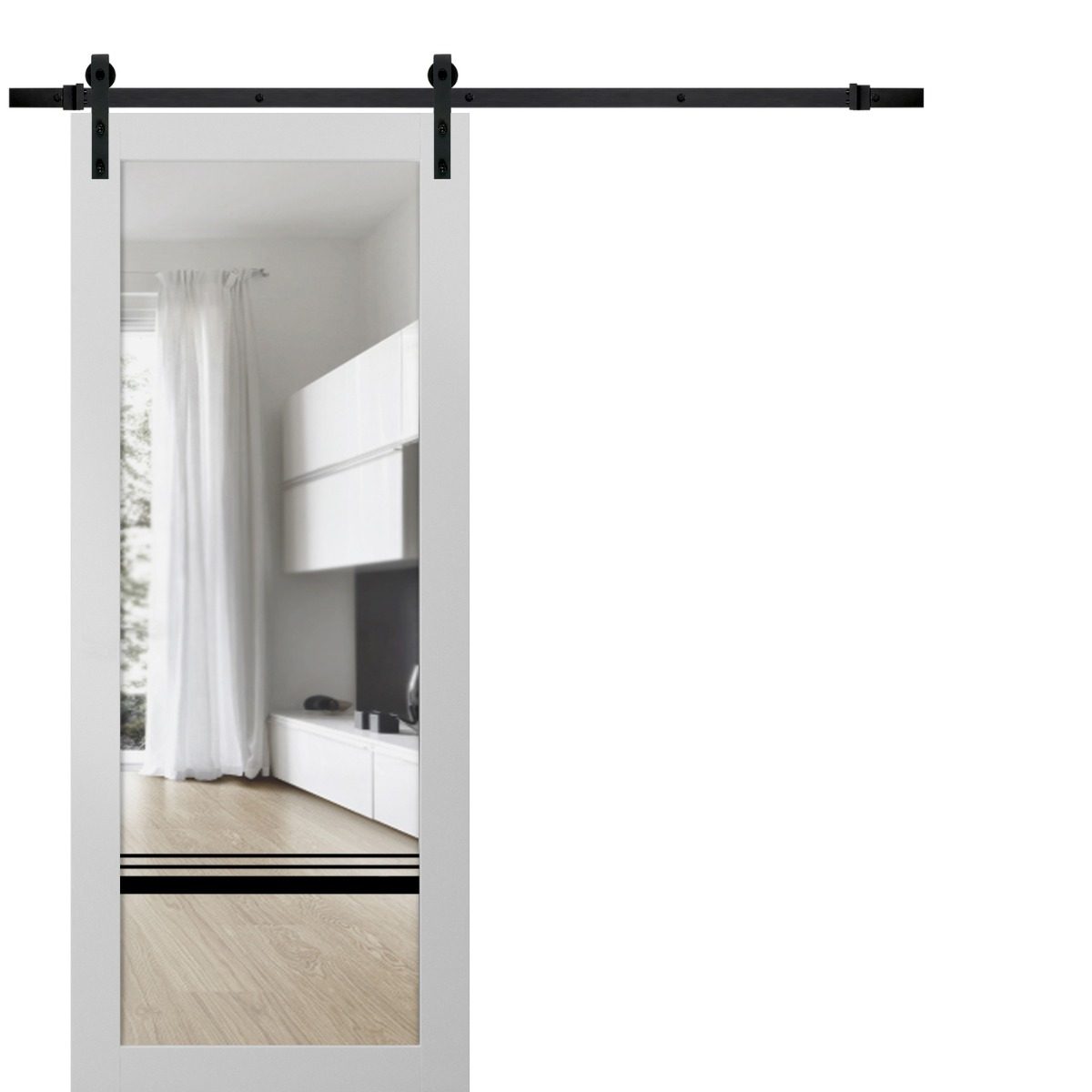 Solara 2666 Barn door — Doors Near Me, Los Angeles