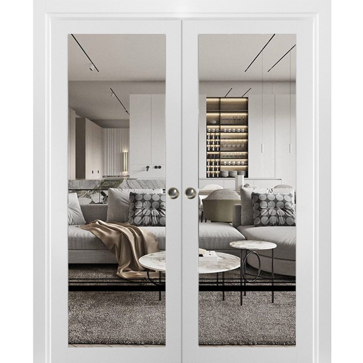 Solara 2666 Double Pocket door — Doors Near Me, Los Angeles