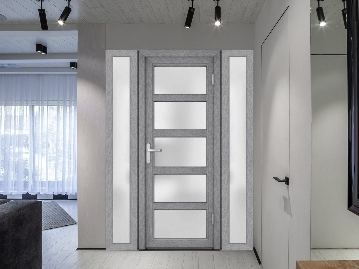 Monaco 8002 Exterior PVC/Metal door view 7