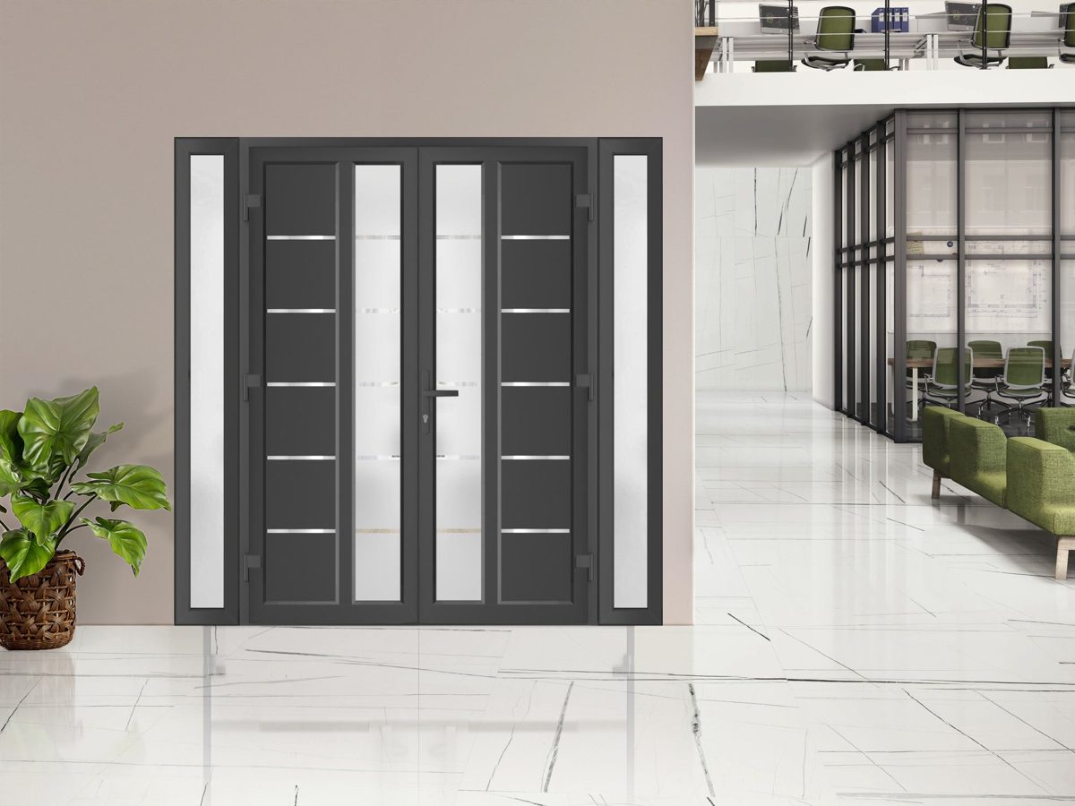 Monaco 8088 Exterior PVC/Metal door view 3