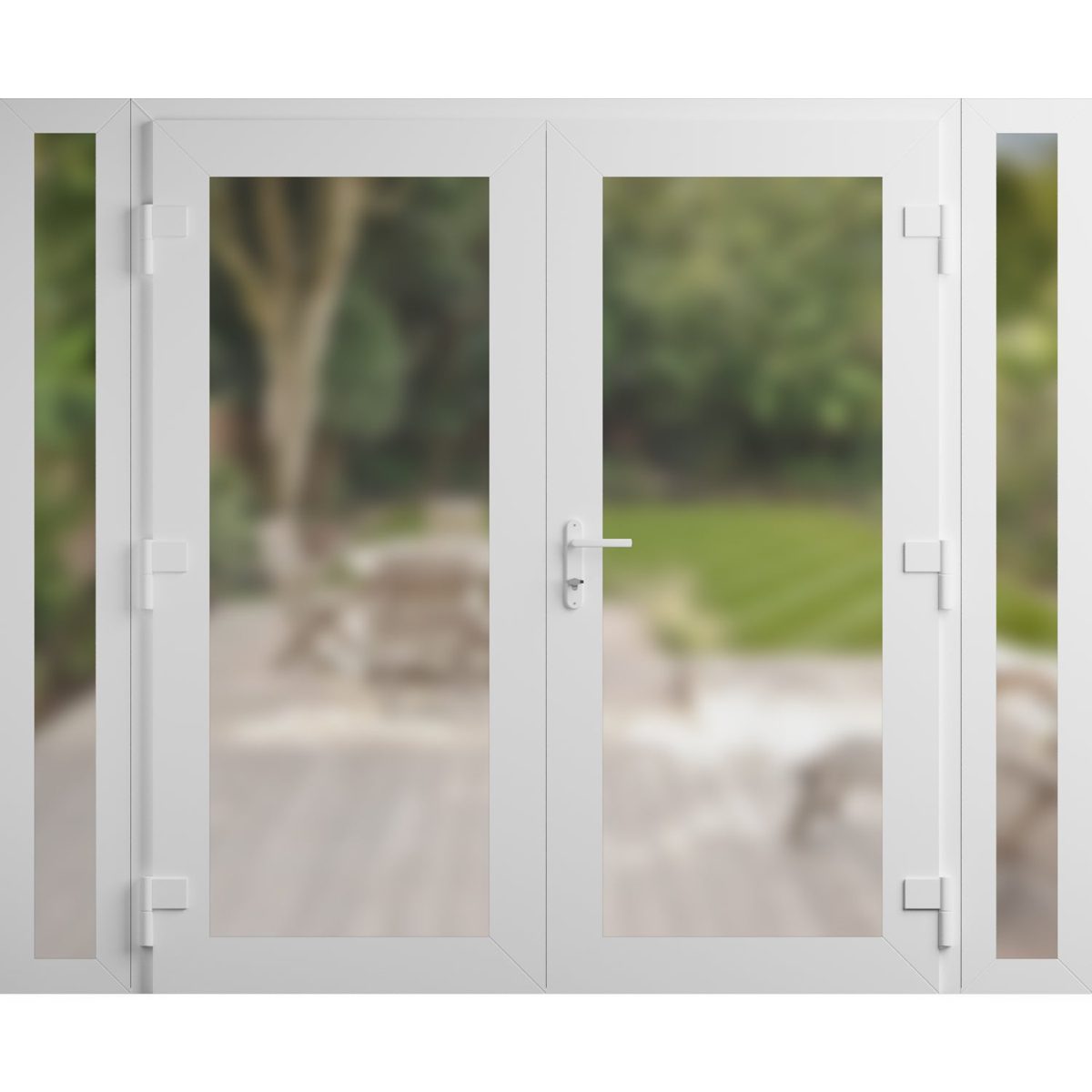 Monaco 8102 Exterior PVC/Metal door view 6
