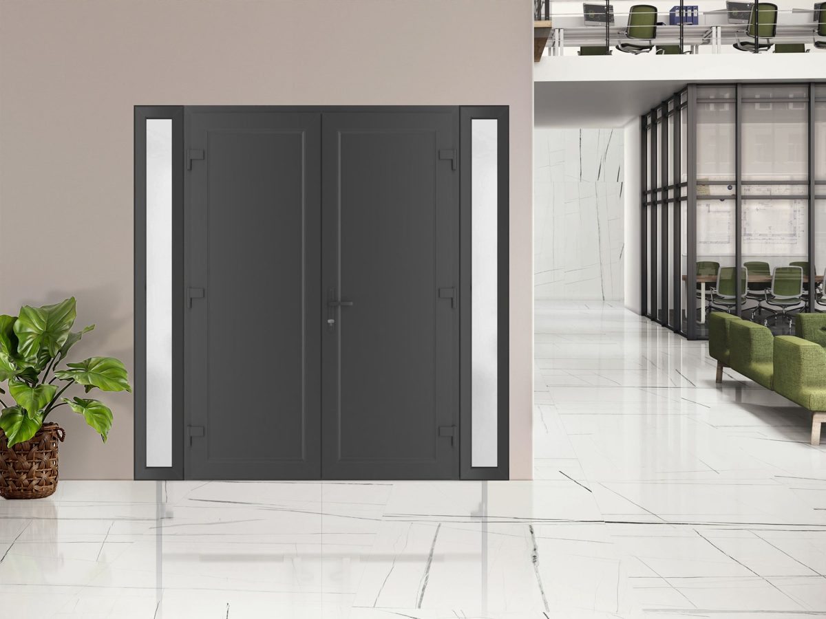 Monaco 8111 Exterior PVC/Metal door view 3