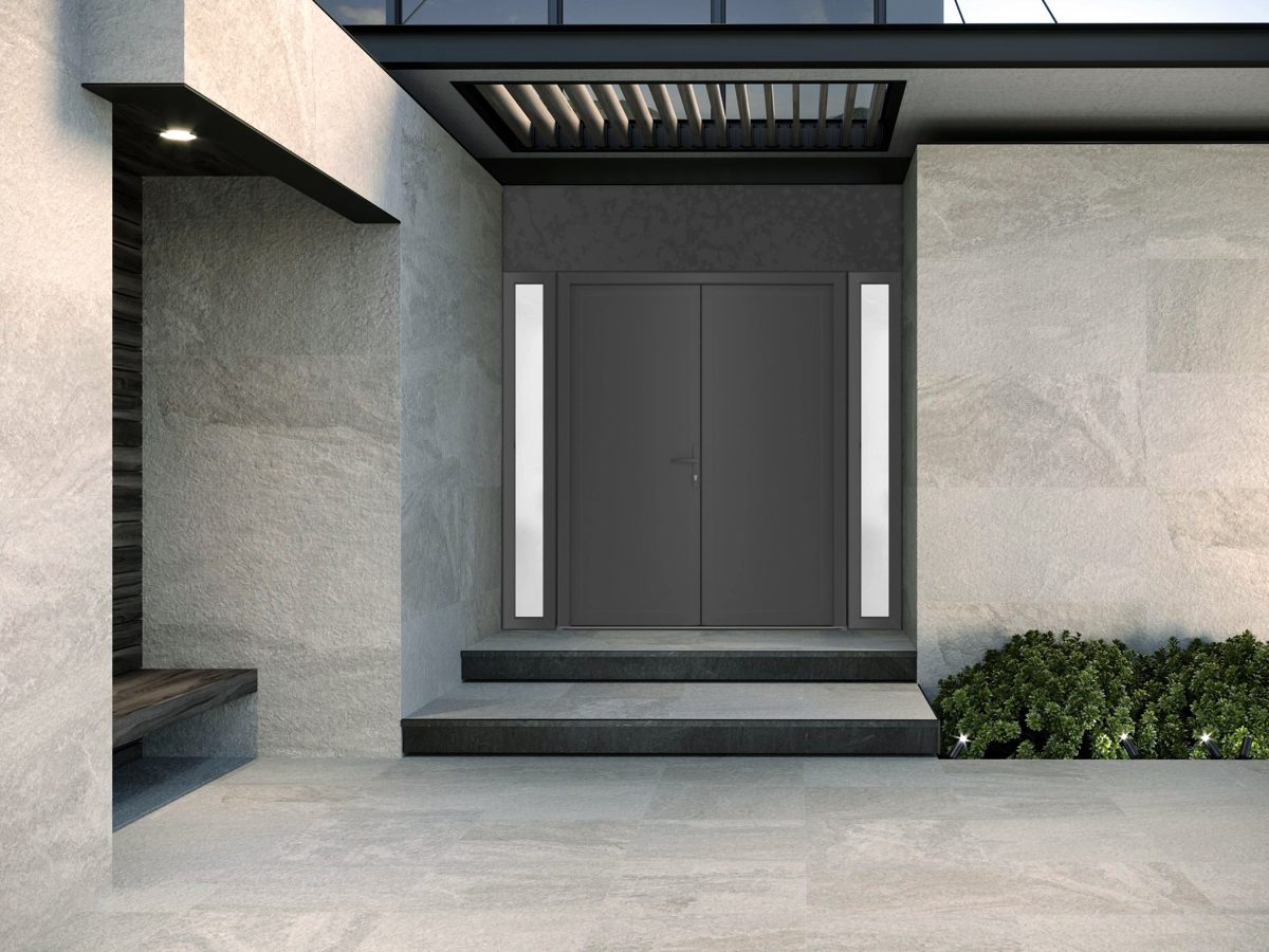 Monaco 8111 Exterior PVC/Metal door view 4