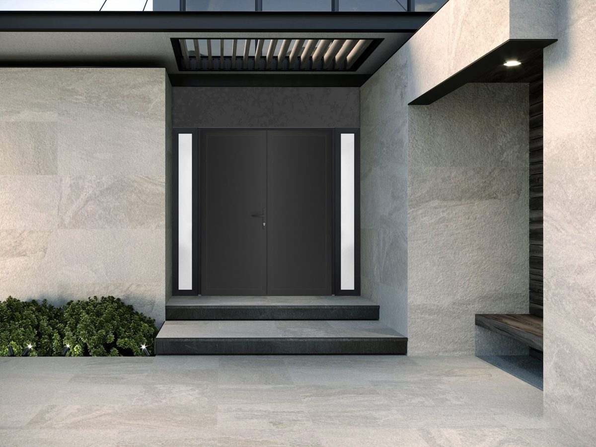 Monaco 8111 Exterior PVC/Metal door view 8