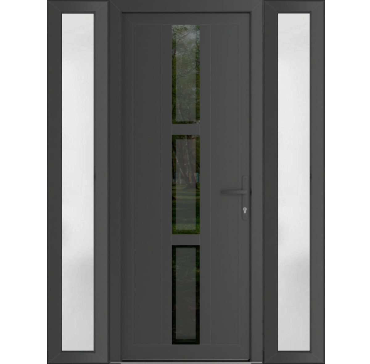 Monaco 8112 Exterior PVC/Metal door view 5