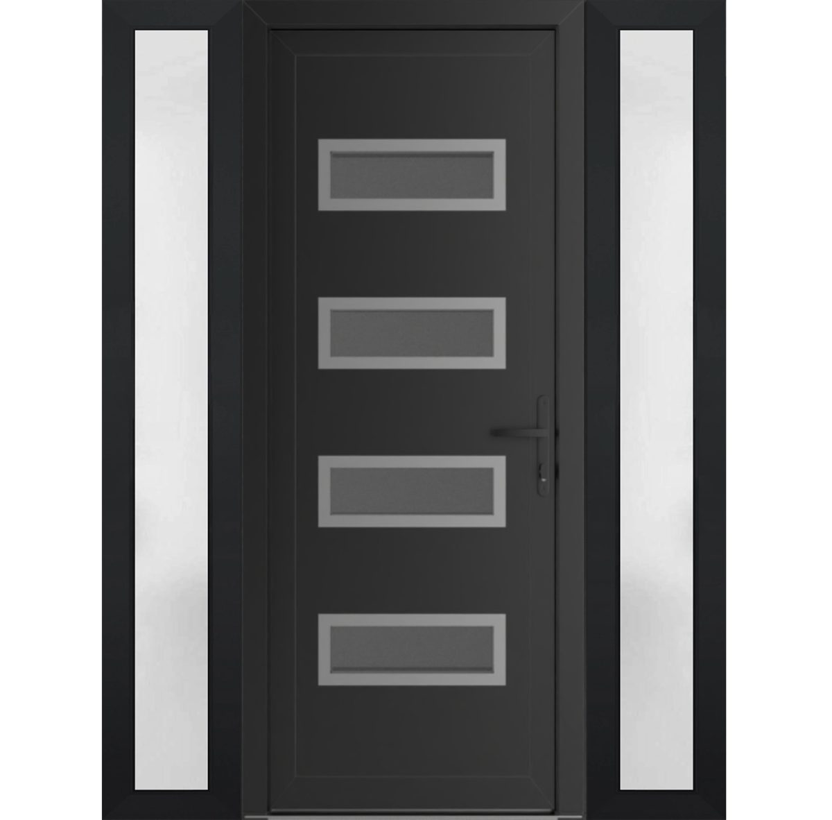 Monaco 8113 Exterior PVC/Metal door view 5