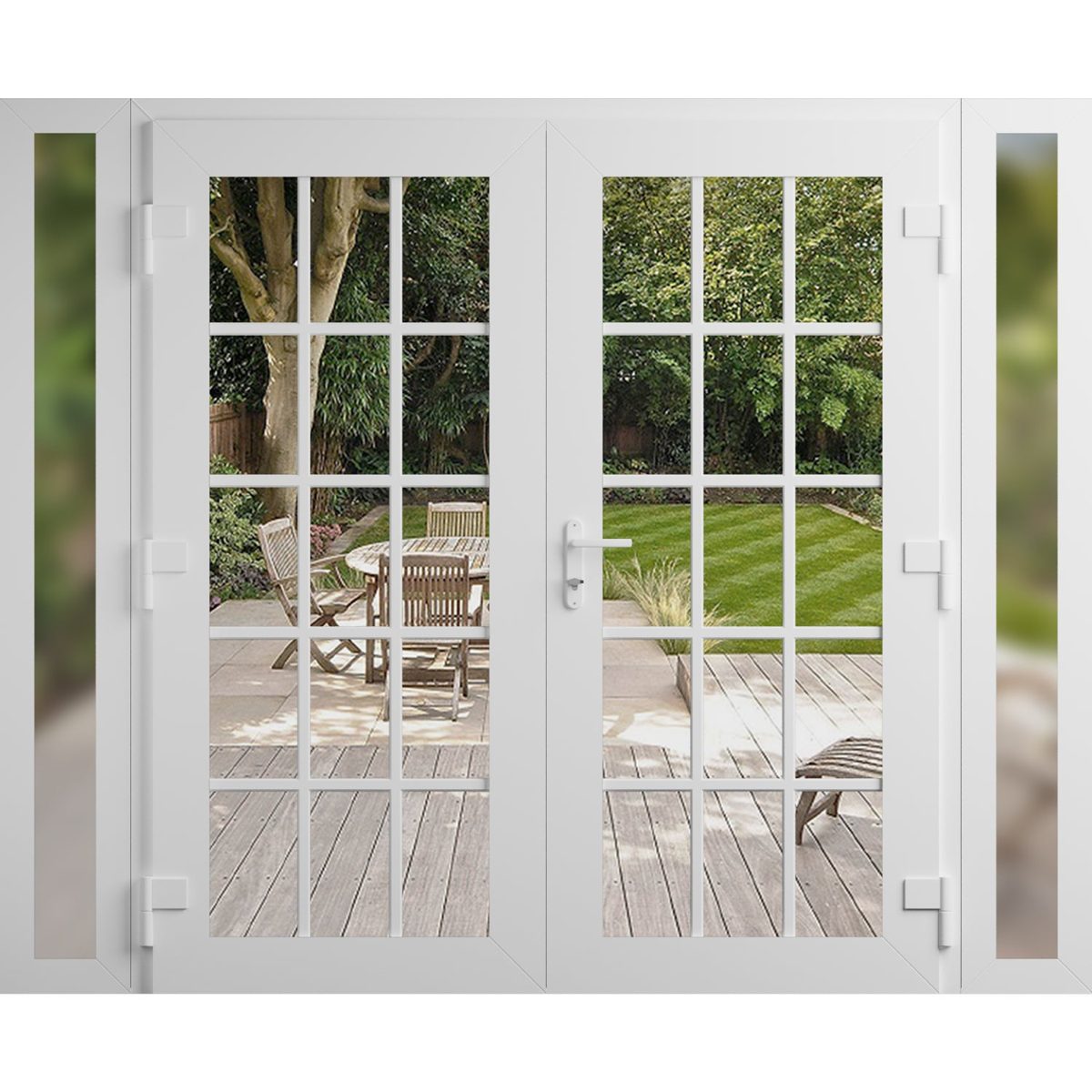 Monaco 8151 Exterior PVC/Metal door view 6