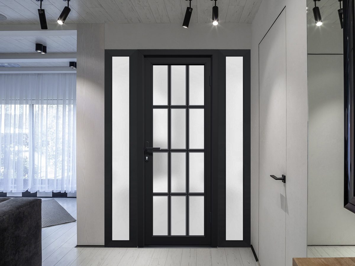 Monaco 8312 Exterior PVC/Metal door view 3