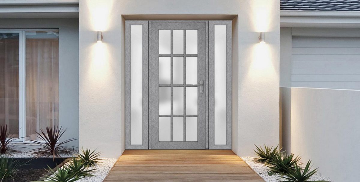 Monaco 8312 Exterior PVC/Metal door view 6