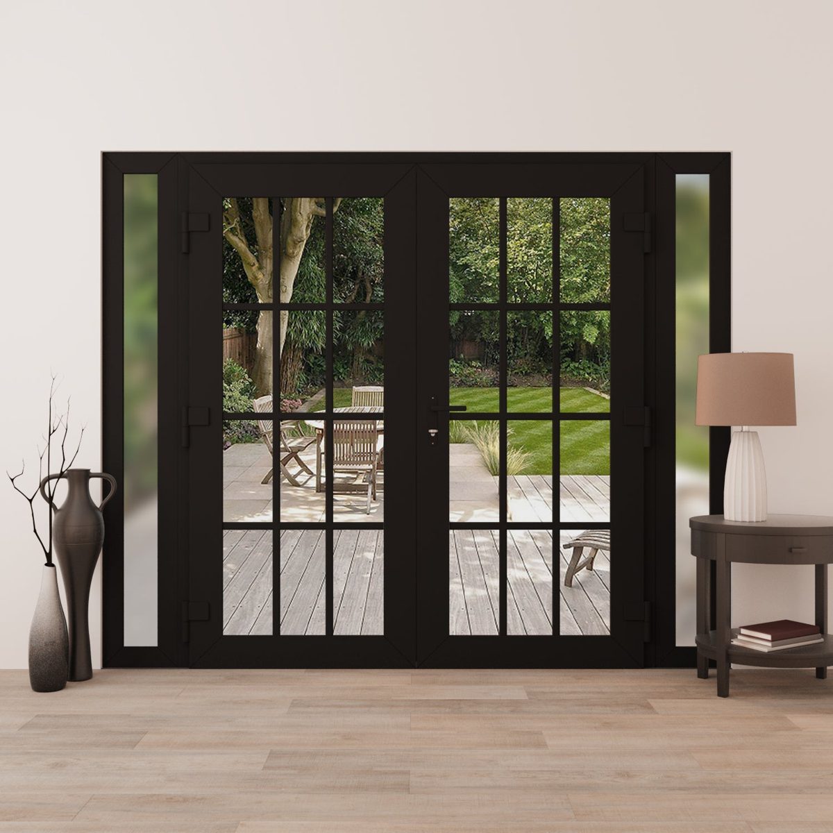 Monaco 8355 Exterior PVC/Metal door view 4