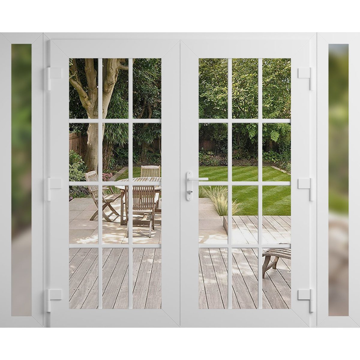 Monaco 8355 Exterior PVC/Metal door view 6