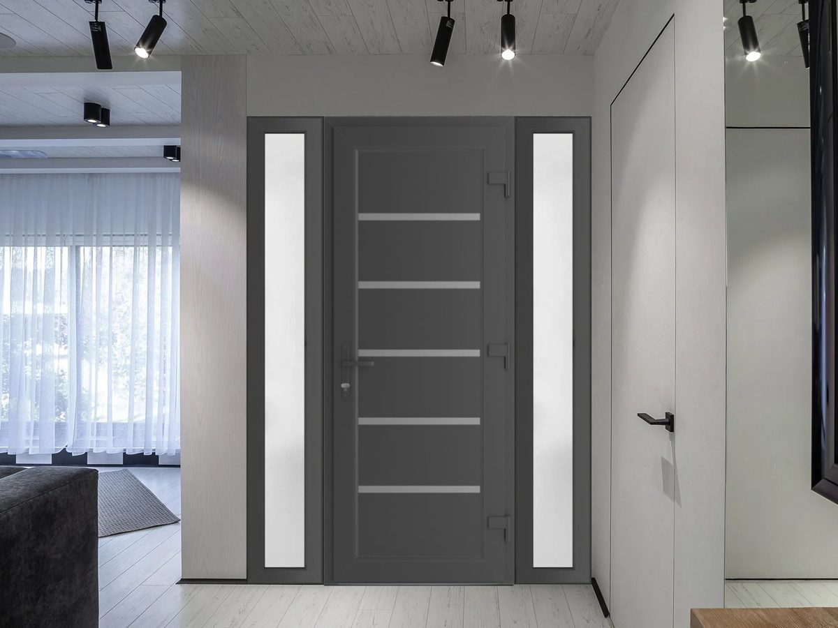 Monaco 8415 Exterior PVC/Metal door view 2