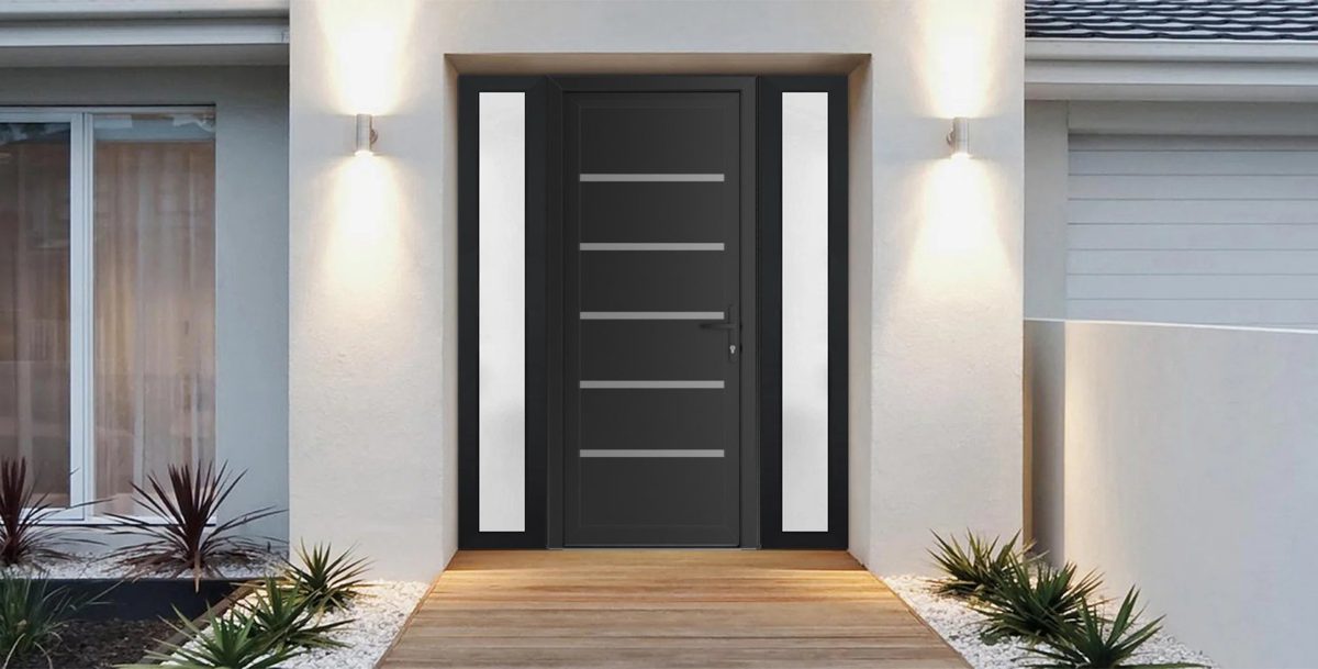 Monaco 8415 Exterior PVC/Metal door view 6