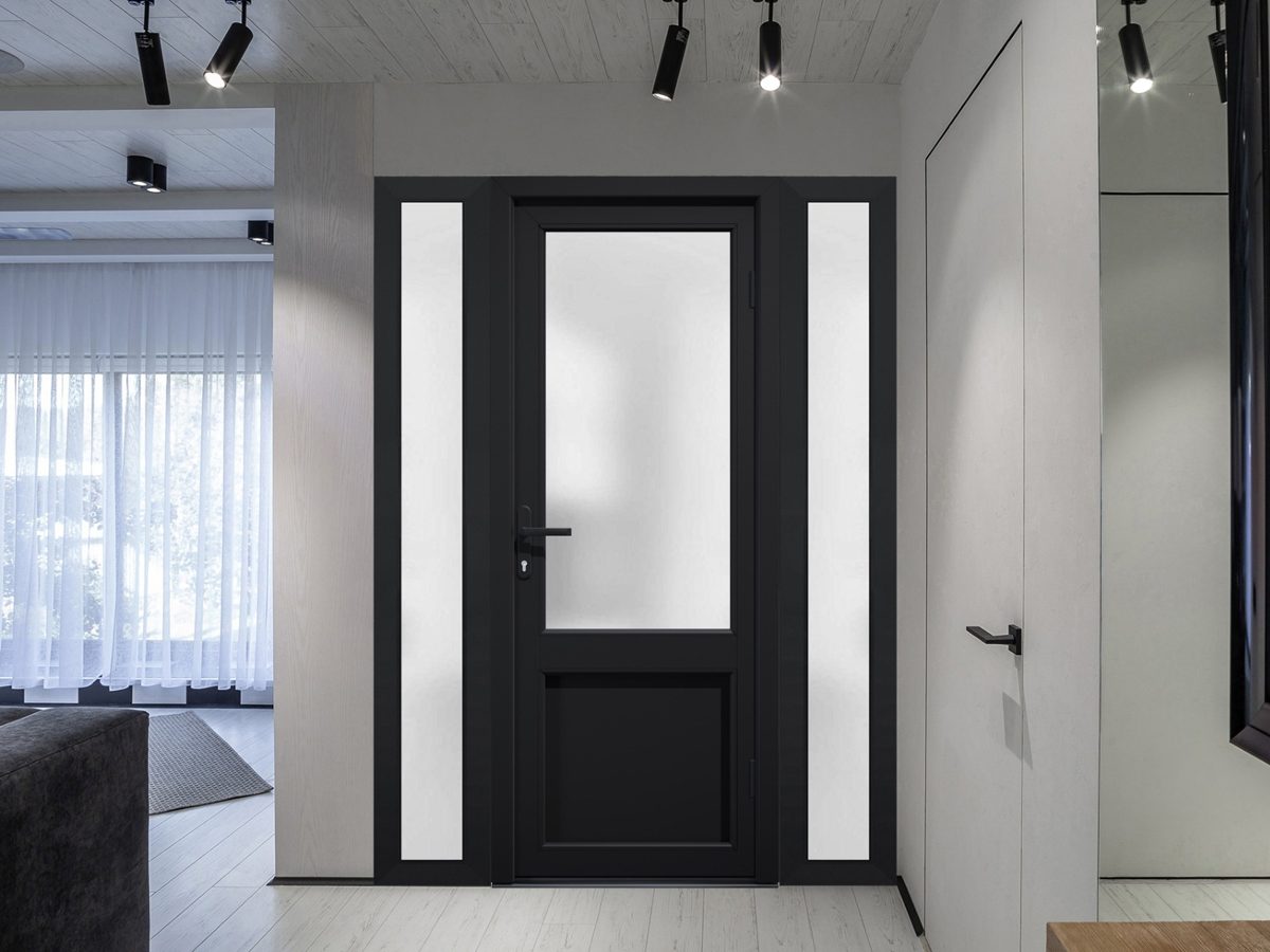 Monaco 8422 Exterior PVC/Metal door view 3