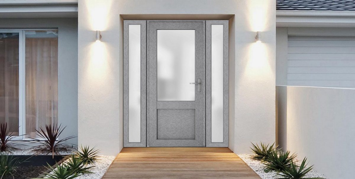 Monaco 8422 Exterior PVC/Metal door view 6