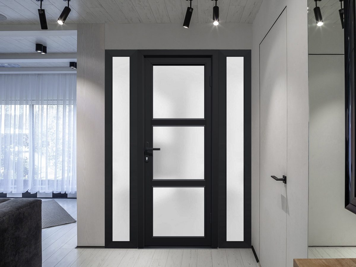 Monaco 8552 Exterior PVC/Metal door view 3