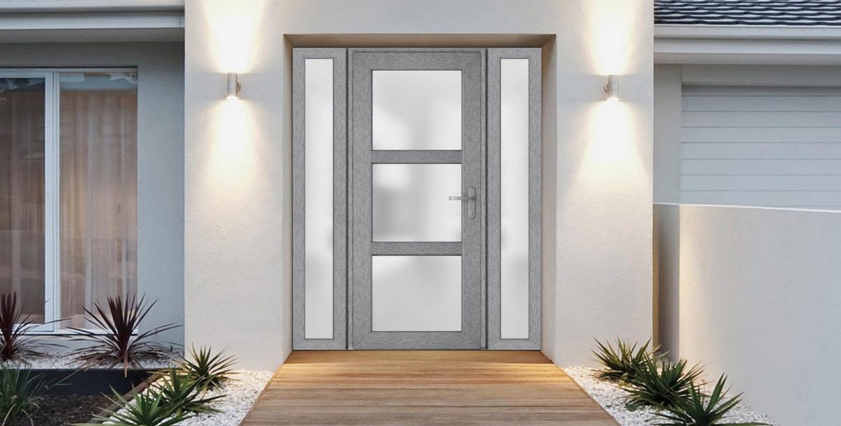 Monaco 8552 Exterior PVC/Metal door view 6