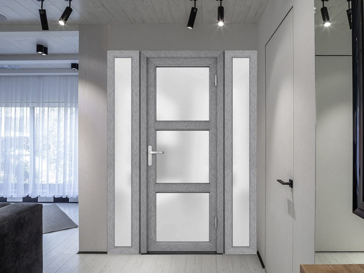 Monaco 8552 Exterior PVC/Metal door view 7