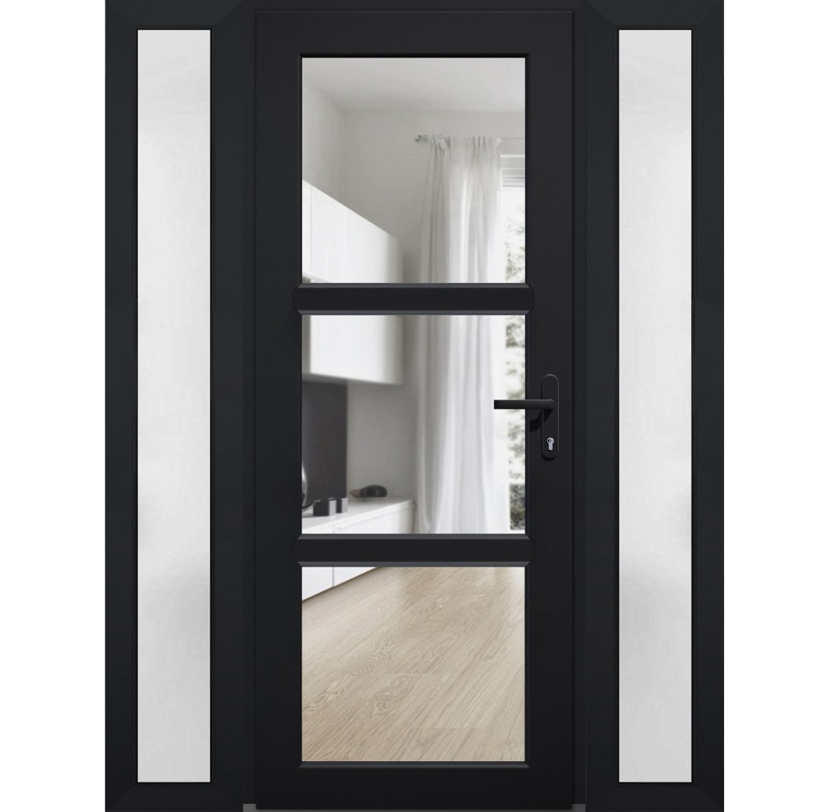 Monaco 8555 Exterior PVC/Metal door — Doors Near Me, Los Angeles