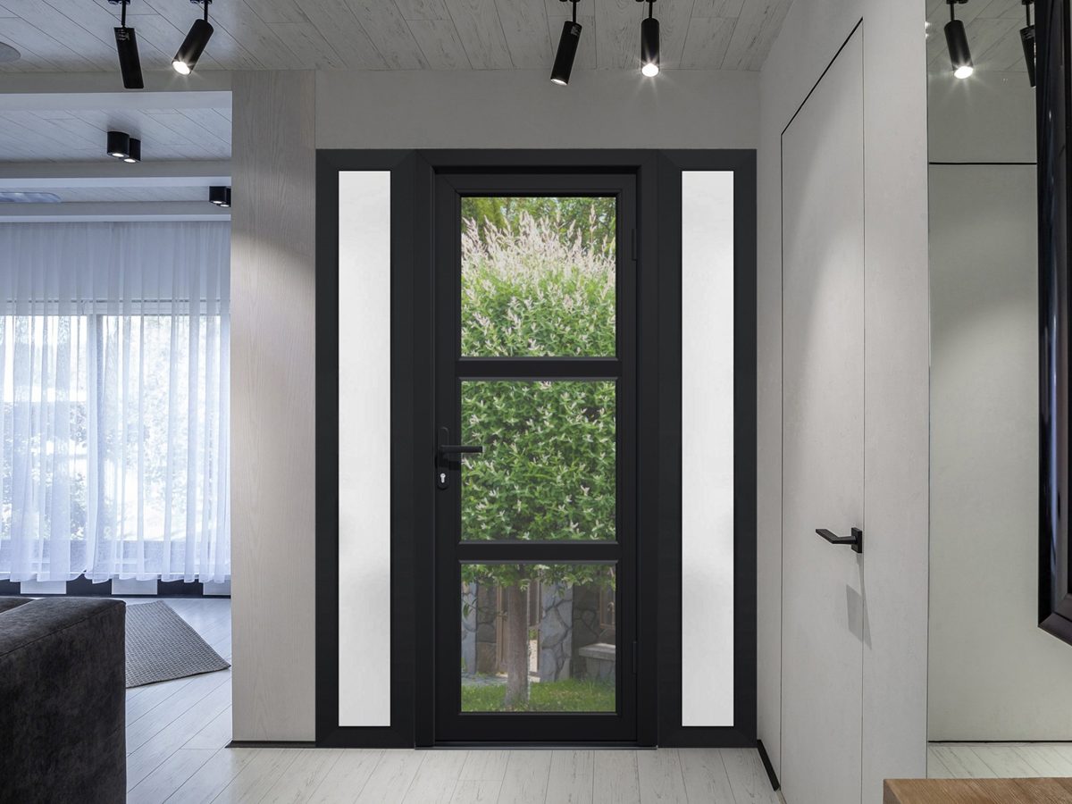 Monaco 8555 Exterior PVC/Metal door view 3