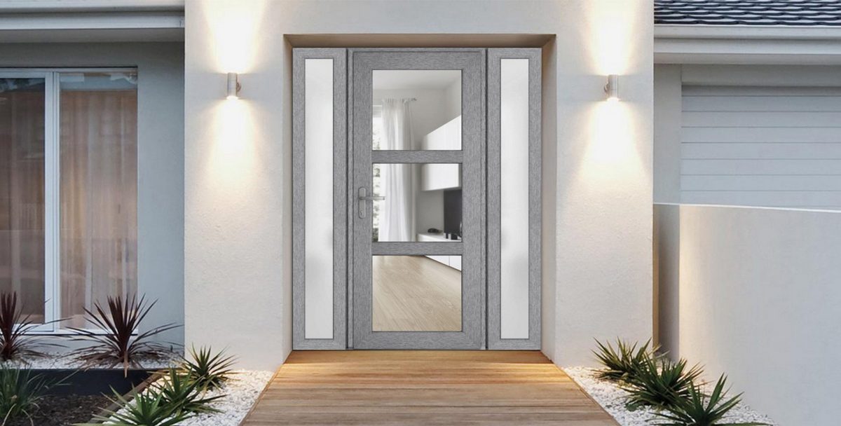 Monaco 8555 Exterior PVC/Metal door view 6