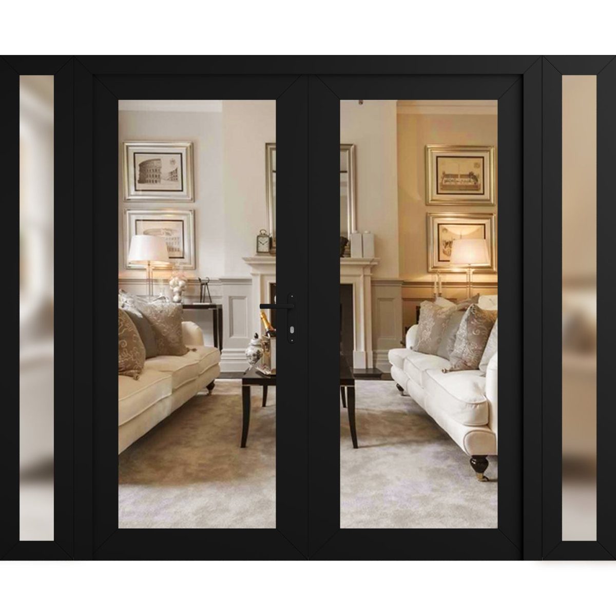 Monaco 8666 Exterior PVC/Metal door — Doors Near Me, Los Angeles