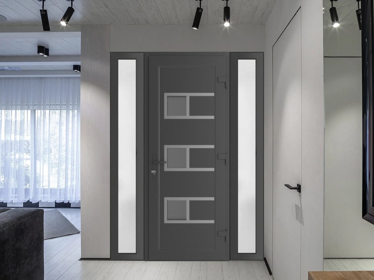 Monaco 8933 Exterior PVC/Metal door view 3