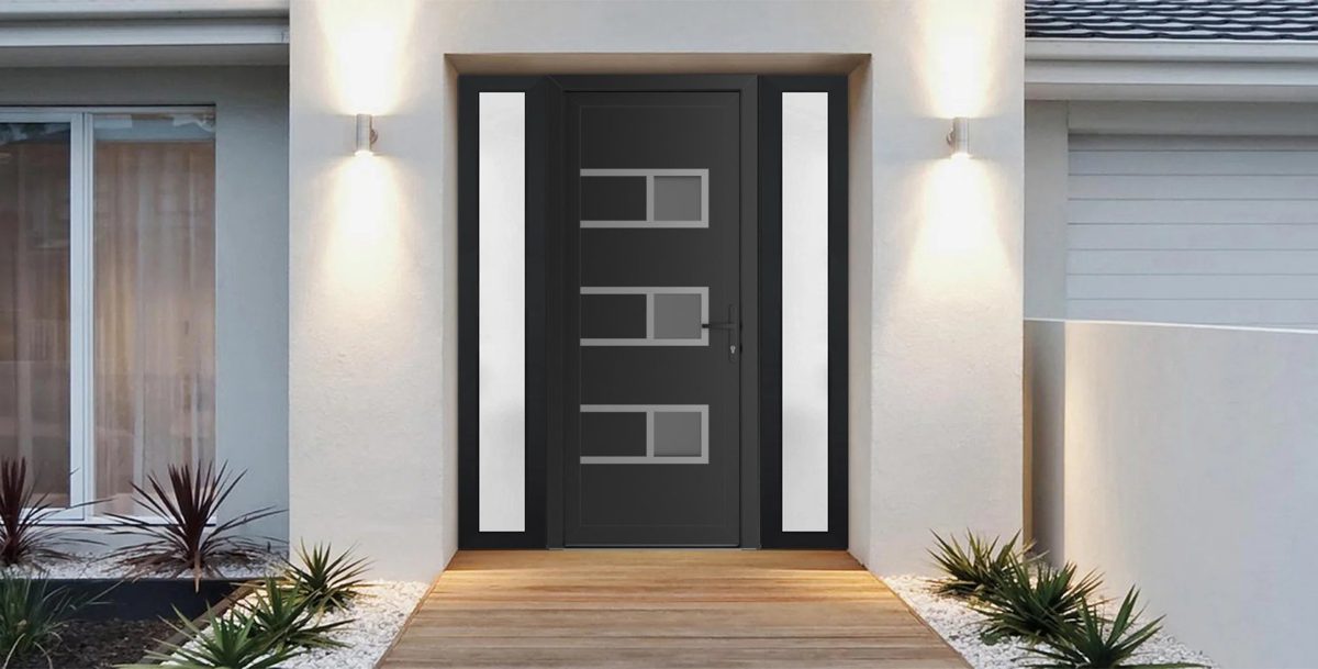 Monaco 8933 Exterior PVC/Metal door view 6