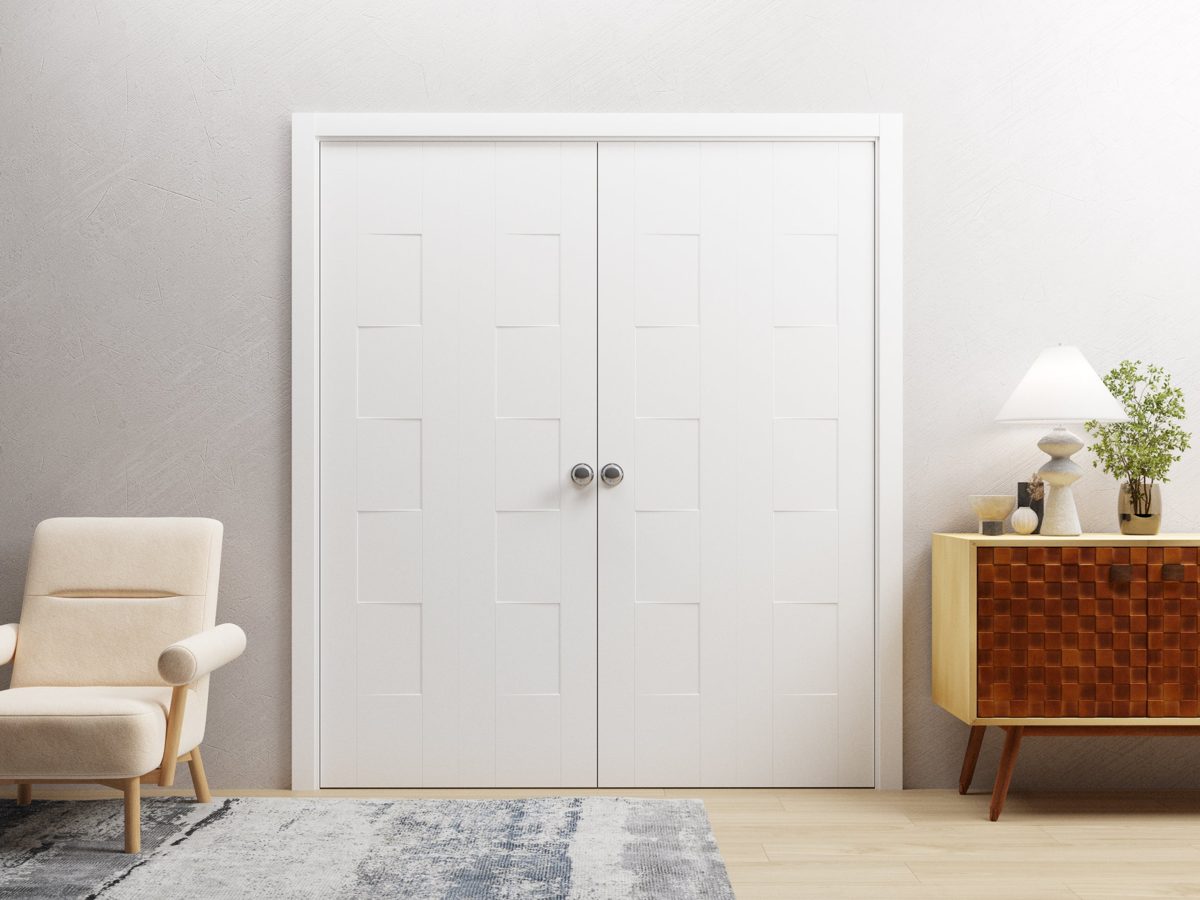 Vela 0755 Double Bi-Fold door view 2