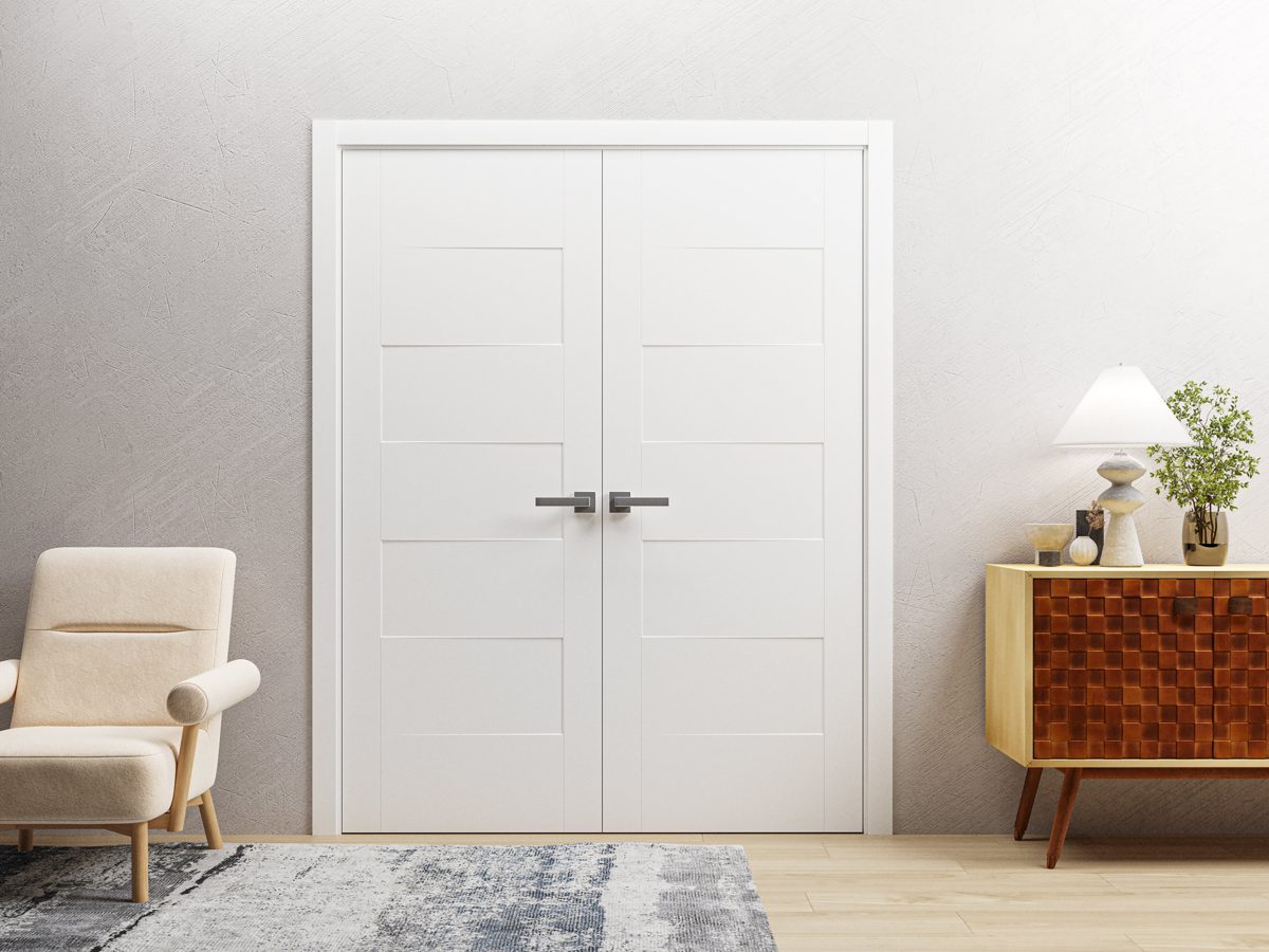 Vela 0755 Double French Swing door view 2