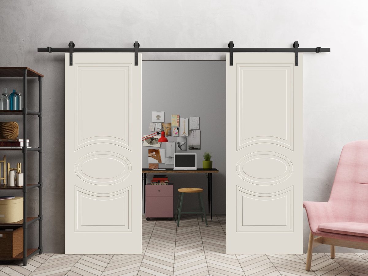 Vela 7001 Double Barn door view 2