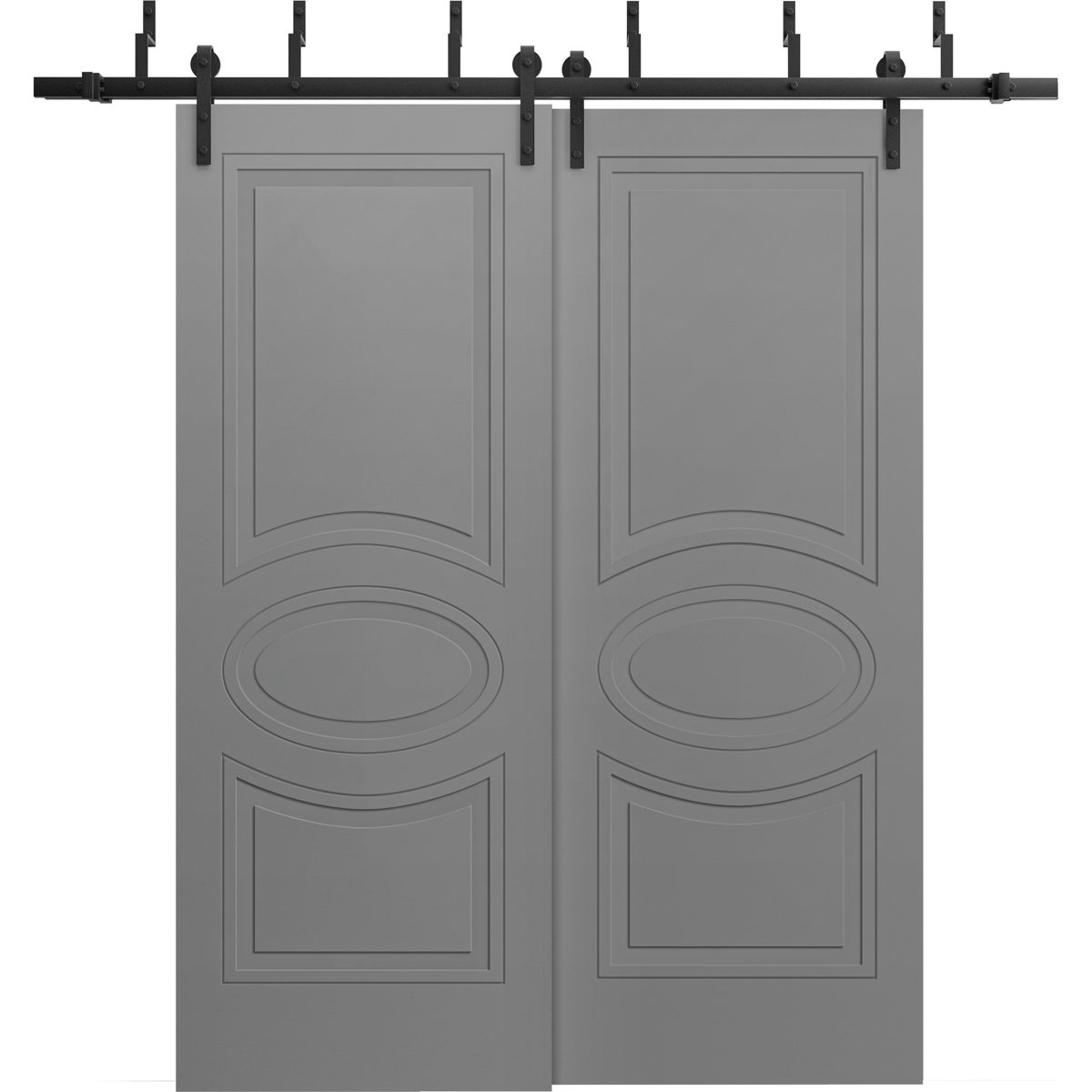 Vela 7001 Double Barn — Bypass door view 5