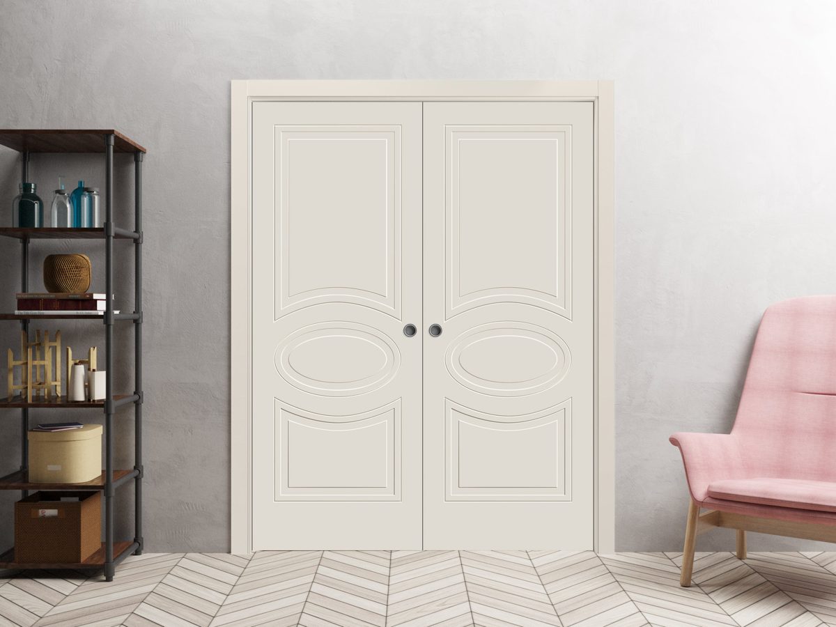 Vela 7001 Double Pocket door view 2