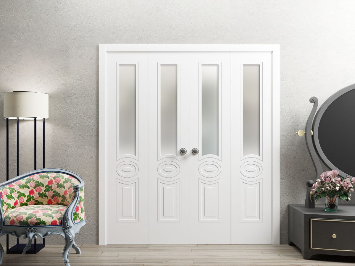 Vela 7012 Double Bi-Fold door view 2