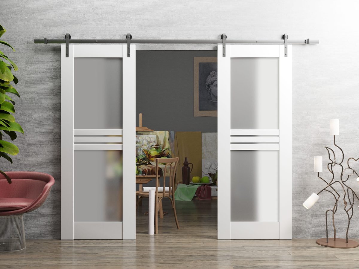 Vela 7222 Double Barn door view 2