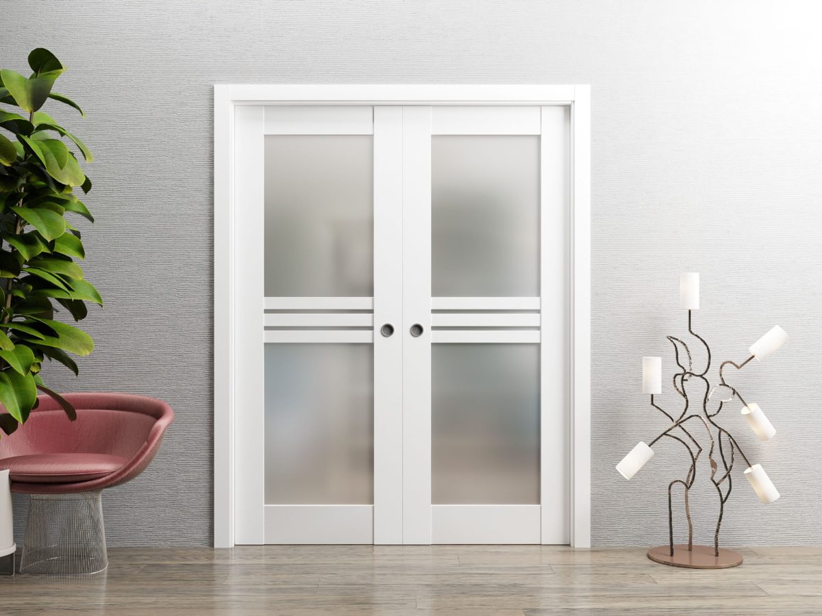 Vela 7222 Double Pocket door view 2