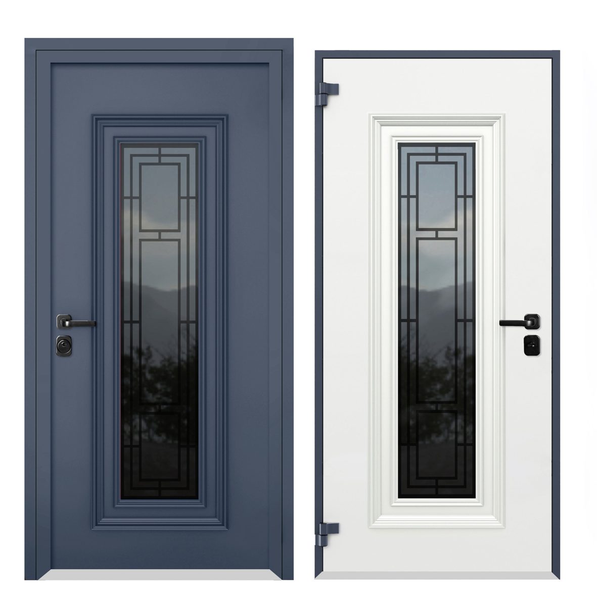 Vantage 6044 Exterior Aluminum door view 4