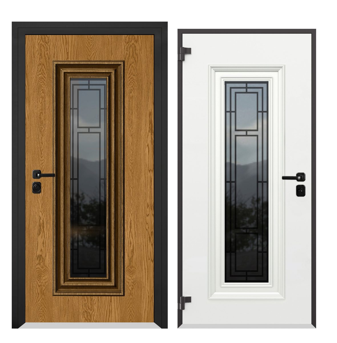 Vantage 6644 Exterior Aluminum door view 4