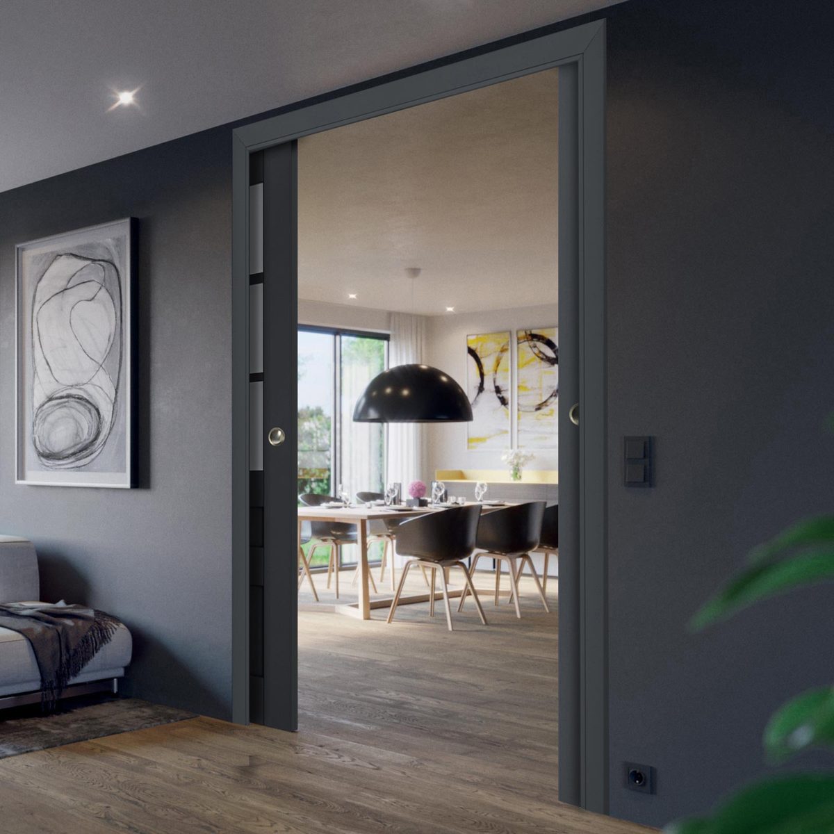 Vantage 7339 Interior Slab door view 3