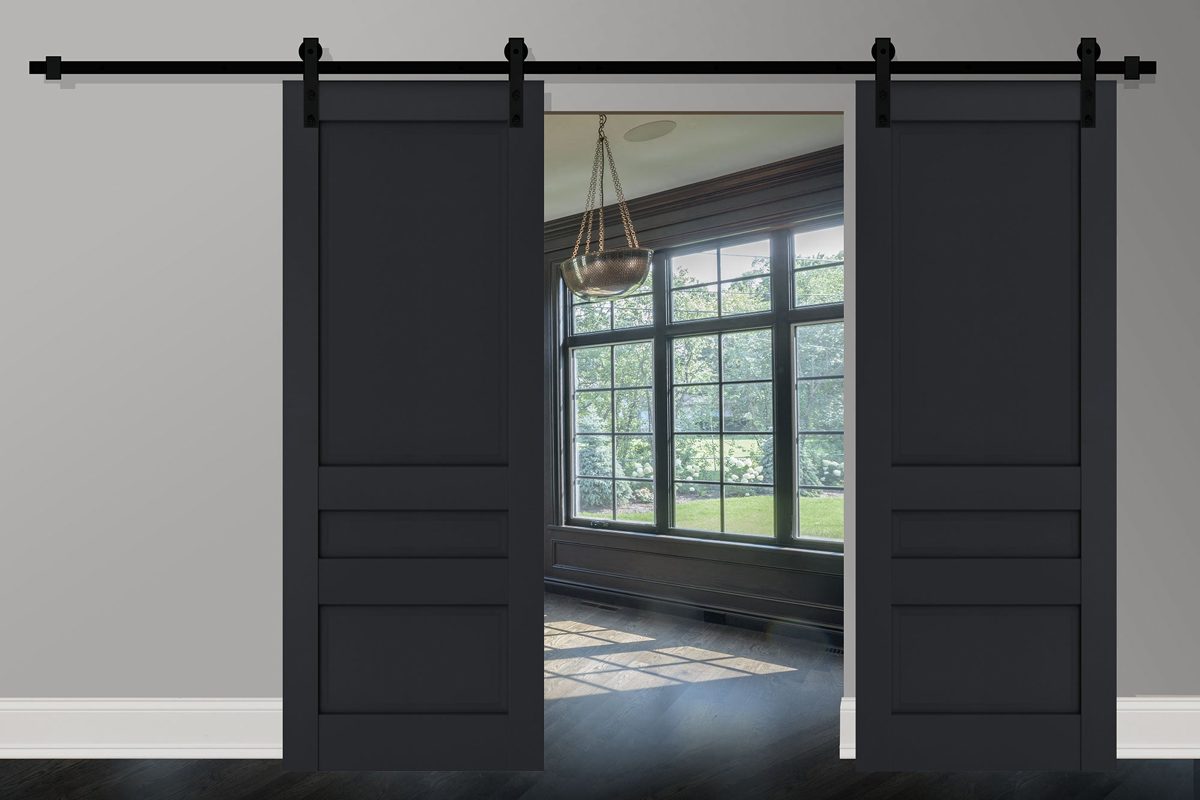 Vantage 7411 Double Barn door view 2