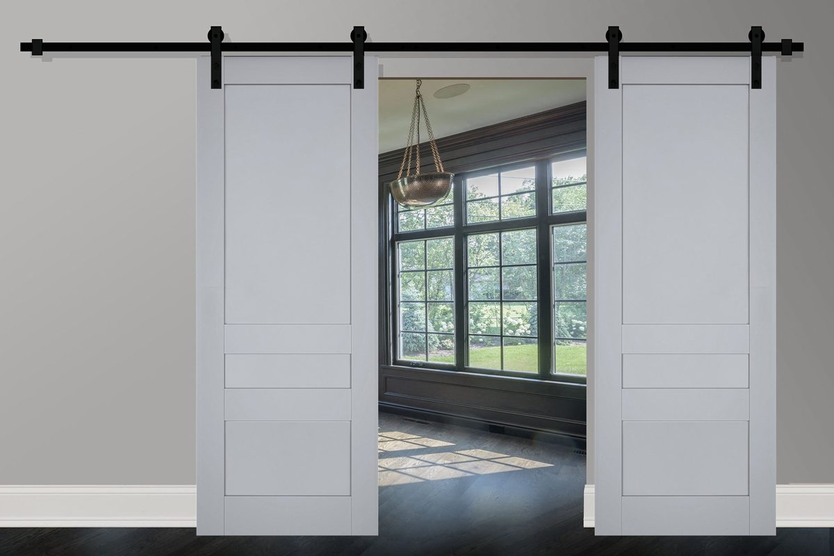 Vantage 7411 Double Barn door view 6